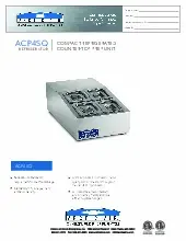 arctic-air-acp4sq-refrigerated-countertop-pan-rail-specsheet-250716rwdy42.pdf