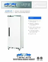 arctic-air-awr25-refrigerator-reach-in-specsheet-250716om7625.pdf