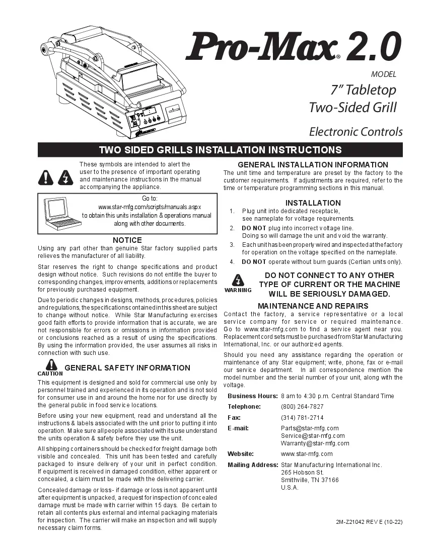 star-pst7ie-230v-sandwich-panini-grill-7-w-specsheet-260927s6lpie.pdf