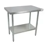 BK Resources CVT-3630, Work Table,  36" - 38", Stainless Steel Top