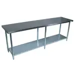 BK Resources CVT-8424, Work Table,  73" - 84", Stainless Steel Top