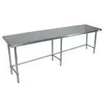 BK Resources CVTOB-8430, Work Table,  73" - 84", Stainless Steel Top