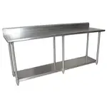 BK Resources CVTR5-8424, Work Table,  73" - 84", Stainless Steel Top