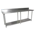 BK Resources CVTR5-9630, Work Table,  85" - 96", Stainless Steel Top