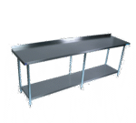 BK Resources SVTR-1896, Work Table,  85" - 96", Stainless Steel Top
