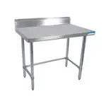 BK Resources SVTR5OB-4830, Work Table,  40" - 48", Stainless Steel Top