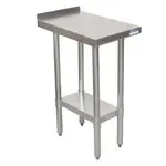 BK Resources VFTS-1824, Work Table,  12" - 21", Stainless Steel Top