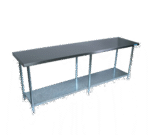 BK Resources VTT-9624, Work Table,  85" - 96", Stainless Steel Top
