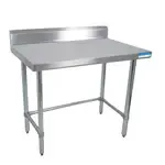 BK Resources VTTR5OB-2424, Work Table,  24" - 27", Stainless Steel Top
