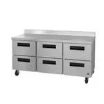 Hoshizaki WR72B-D6, Refrigerated Counter, Work Top