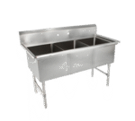John Boos 3B18244, Sink, (3) Three Compartment