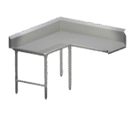 John Boos CDT4-K60108SBK-L, Dishtable, Clean "L" Shaped