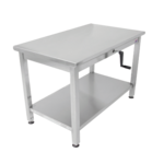 John Boos LT6-3072SSW, Work Table,  63" - 72", Stainless Steel Top