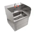 John Boos PBHS-W-1410-KV1APS-EW-SS, Sink, Hand