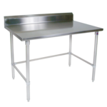 John Boos ST4R5-3672GBK, Work Table,  63" - 72", Stainless Steel Top