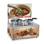 Nemco 6510-T4P, Food Pan Warmer/Cooker, Countertop