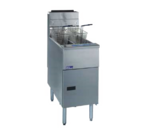 Pitco Frialator SG14T-S, Fryer, Gas, Floor Model, Split Pot
