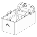 Star 514LL, Fryer, Electric, Countertop, Full Pot