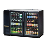True Manufacturing TBB24-48-2G-Z1-BST-B-1, Back Bar Cabinet, Refrigerated