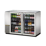 True Manufacturing TBB24-48-2G-Z1-BST-S-1, Back Bar Cabinet, Refrigerated