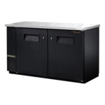 True Manufacturing TBB24-60-2S-Z1-SFT-B-1, Back Bar Cabinet, Refrigerated