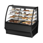 True Manufacturing TDM-DZ-48-GE/GE-B-W, Display Case, Refrigerated/Non-Refrig
