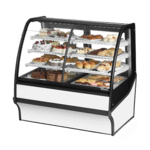 True Manufacturing TDM-DZ-48-GE/GE-W-W, Display Case, Refrigerated/Non-Refrig