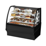 True Manufacturing TDM-R-48-GE/GE-S-S, Display Case, Refrigerated Bakery