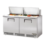 True Manufacturing TFP-64-24M-HC, Refrigerated Counter, Mega Top Sandwich / Salad Unit