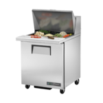 True Manufacturing TSSU-27-12M-B-HC, Refrigerated Counter, Mega Top Sandwich / Salad Unit