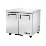 True Manufacturing TUC-36-HC, Refrigerator, Undercounter, Reach-In