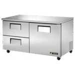 True Manufacturing TUC-60D-2-HC, Refrigerator, Undercounter, Reach-In