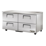 True Manufacturing TUC-60D-4-HC, Refrigerator, Undercounter, Reach-In