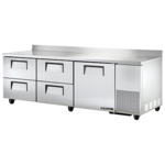 True Manufacturing TWT-93D-4-HC, Refrigerated Counter, Work Top