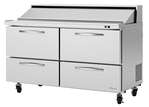 Turbo Air PST-60-D4-N, Prep Tables