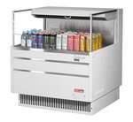 Turbo Air TOM-36L-UF-W(B)-1S-N, Open Display Case
