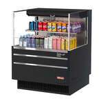 Turbo Air TOM-36L-UF-W(B)-2S-N, Open Display Case