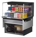Turbo Air TOM-36L-UF-W(B)-2SI-N, Open Display Case