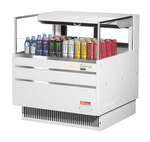 Turbo Air TOM-36L-UFD-W(B)-1S-N, Open Display Case