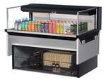 Turbo Air TOM-48L-UF-W(B)-1SI-N, Open Display Case