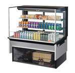 Turbo Air TOM-48L-UFD-W(B)-3SI-N, Open Display Case