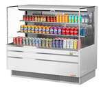 Turbo Air TOM-60L-UF-W(B)-3S-N, Open Display Case