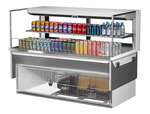 Turbo Air TOM-60L-UFD-W(B)-2SI-N, Open Display Case