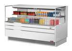 Turbo Air TOM-72L-UF-W(B)-2S-N, Open Display Case