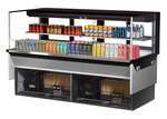 Turbo Air TOM-72L-UFD-W(B)-2SI-N, Open Display Case