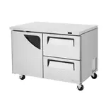 Turbo Air TUF-48SD-D2-N, Freezer, Undercounter, Reach-In