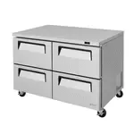 Turbo Air TUF-48SD-D4-N, Freezer, Undercounter, Reach-In