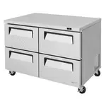 Turbo Air TUR-48SD-D4-N, Refrigerator, Undercounter, Reach-In