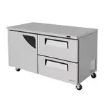 Turbo Air TUR-60SD-D2-N, Refrigerator, Undercounter, Reach-In