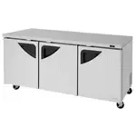 Turbo Air TUR-72SD-N, Refrigerator, Undercounter, Reach-In